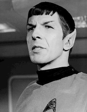 Leonard Nimoy as Mr. Spock